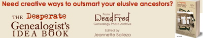 The Desperate Genealogist's Idea Book to benefit DeadFred.com